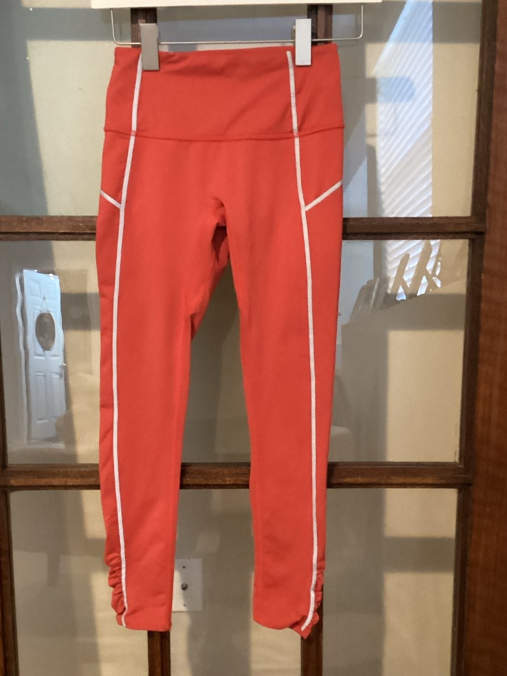 Free People Girls' Coral Leggings with White Piping